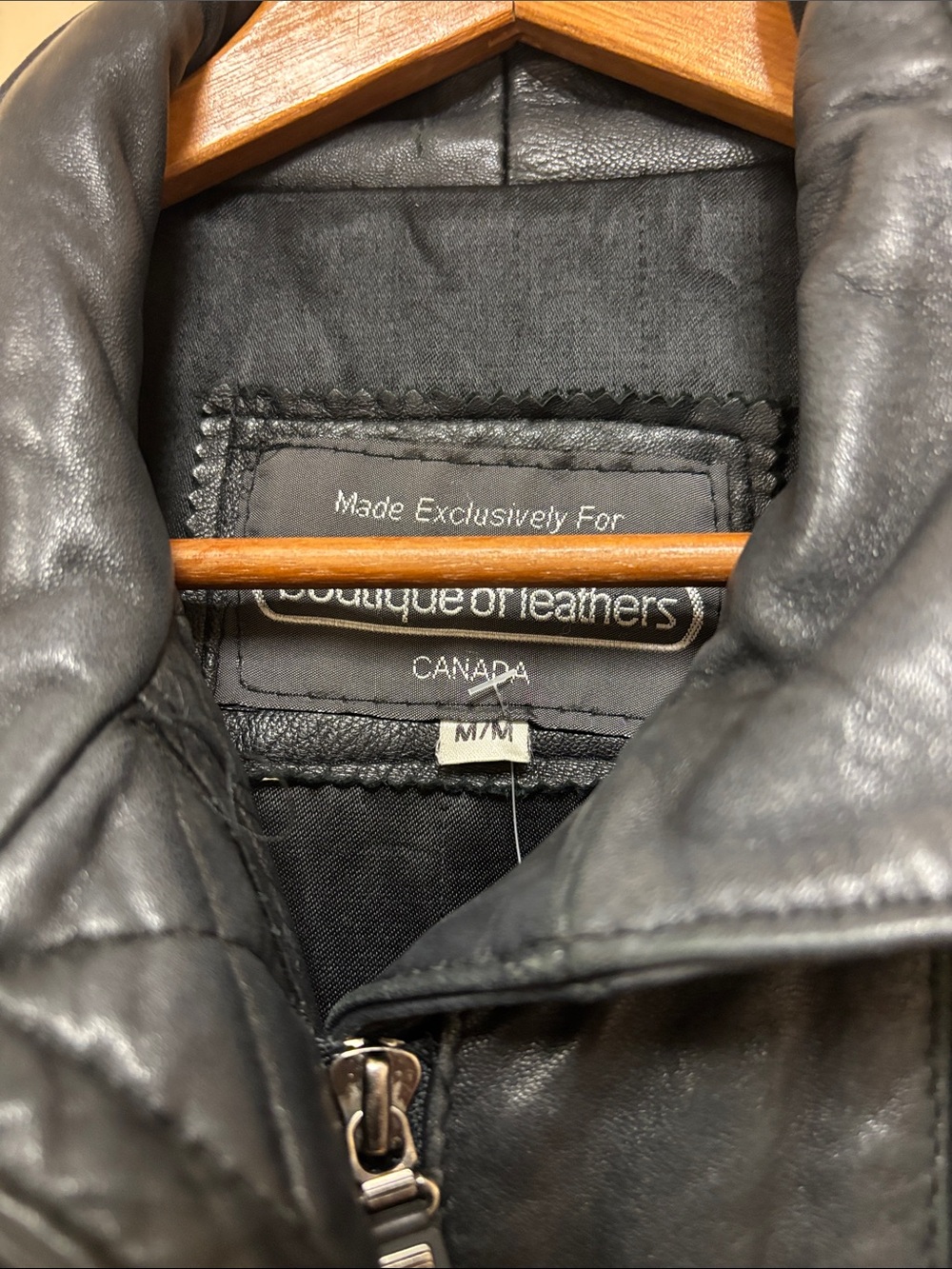 Women's Black Leather & Suede Panel Long Jacket - Picture 3 of 6
